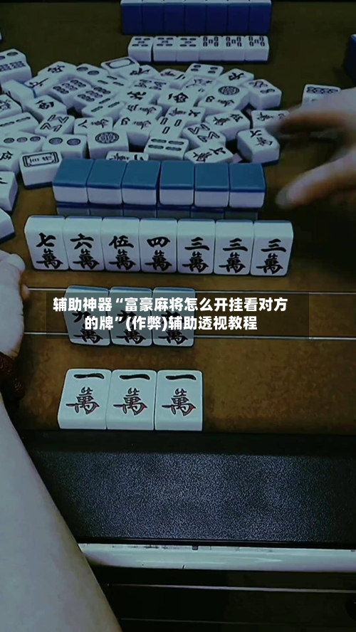 辅助神器“富豪麻将怎么开挂看对方的牌”(作弊)辅助透视教程-第2张图片
