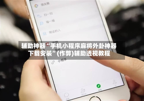 辅助神器“手机小程序麻将外卦神器下载安装	”(作弊)辅助透视教程-第3张图片