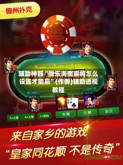 辅助神器“微乐海南麻将怎么设置才能赢”(作弊)辅助透视教程-第2张图片