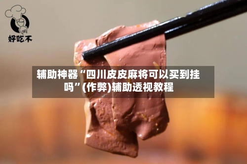 辅助神器“四川皮皮麻将可以买到挂吗”(作弊)辅助透视教程-第2张图片